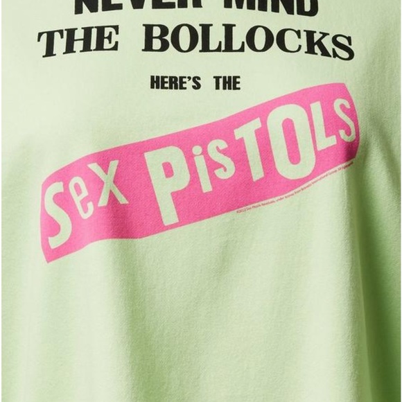 NWT torrid size 4 midi cropped Sex Pistols hooded sweatshirt - Picture 4 of 4